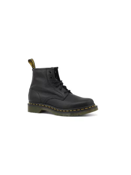 Botki Dr. Martens sznurowane skórzane czarne