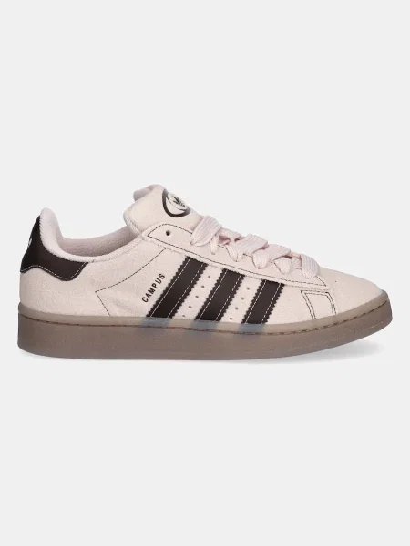 Superge iz semiša adidas Originals Campus bež
