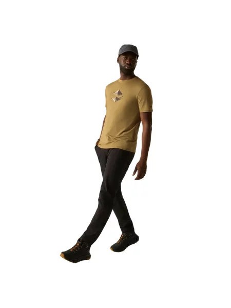 Koszulka Fingal Scenery Stretch T-shirt zielona