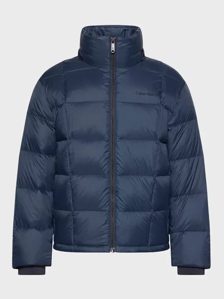 Стьобаний пуховик Calvin Klein синій