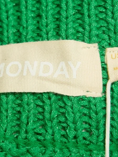 Fustă Monday Active tricotate verde