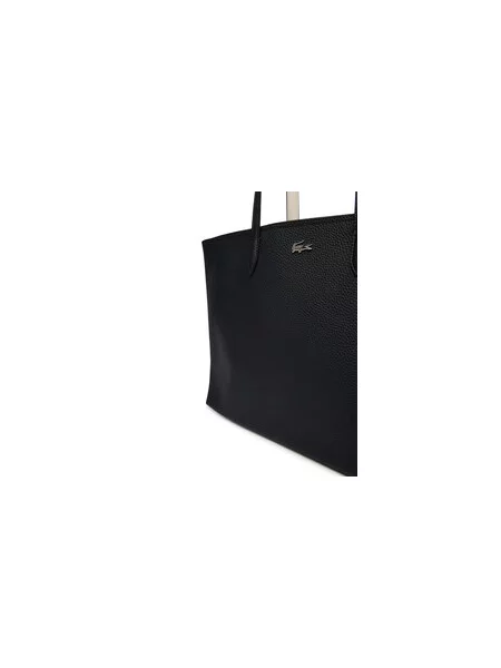 Shopper kabelka Lacoste čierna