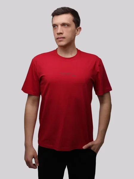 Футболка STREAM віскоза/поліестер червоний