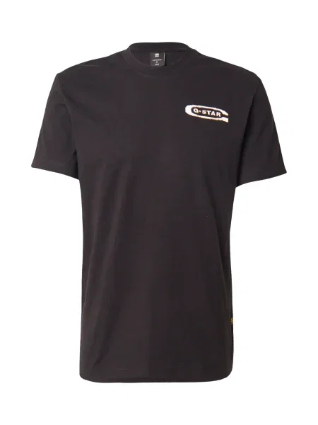 G-Star Raw Tricou Back Gr Arch negru