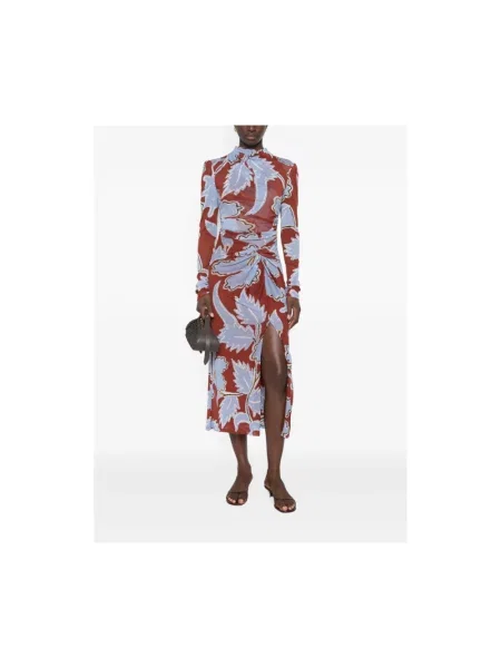 Sukienka midi Diane Von Furstenberg z siateczki