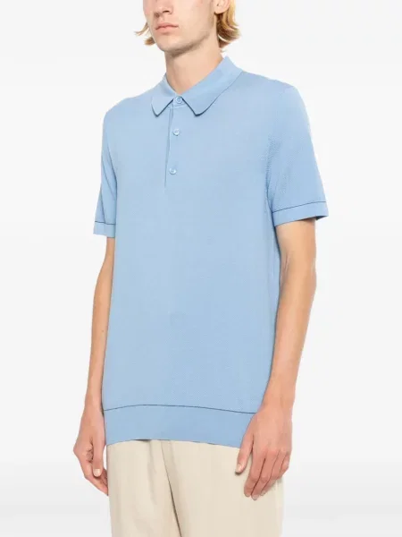 Tricou polo Brioni albastru