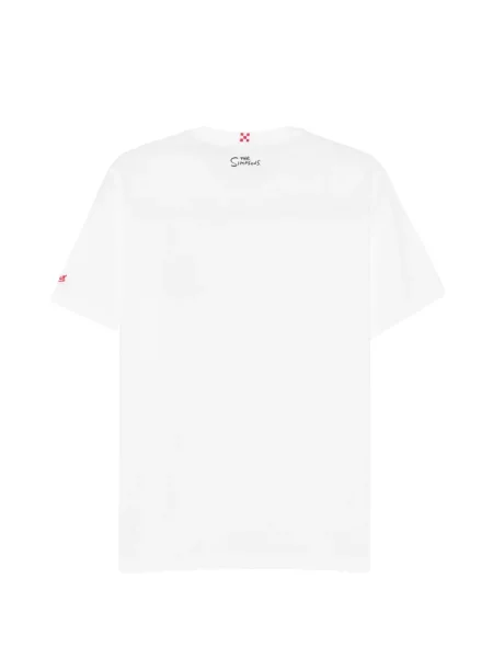 Tricou Mc2 Saint Barth cu imagine alb