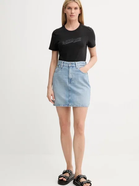 Spódnica jeansowa z 5 model ‘Viktoria’ G-star niebieska