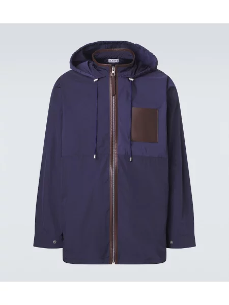 Geanta de piele Loewe albastru