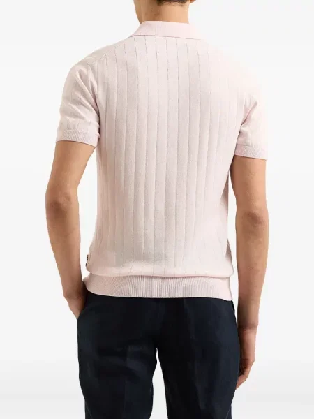 Tricou polo Orlebar Brown roz
