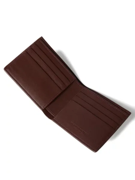 Portofel Brunello Cucinelli din piele maro