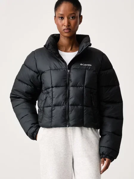 Columbia jachetă scurtă pentru femei Puffect negru