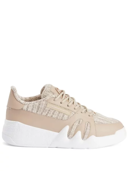 Sneakerși Giuseppe Zanotti cu șireturi din dantelă