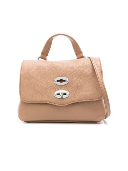 Torebka Zanellato biznesowa brązowa