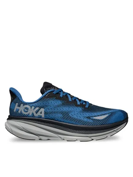 HOKA Bežecká obuv Clifton 9 zafírová / sivá čierna