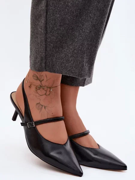 Sandale D&a din piele negru