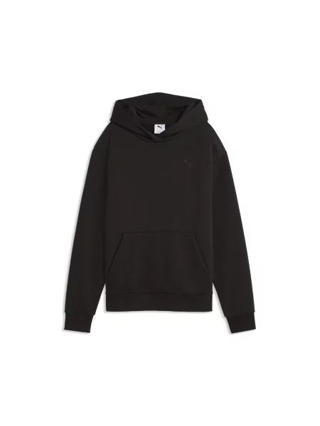 PUMA bluza z kapturem Essentials Elevated Odzież S czarny