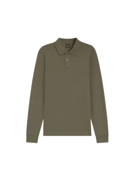 BOSS Orange longsleeve z Passerby zielona