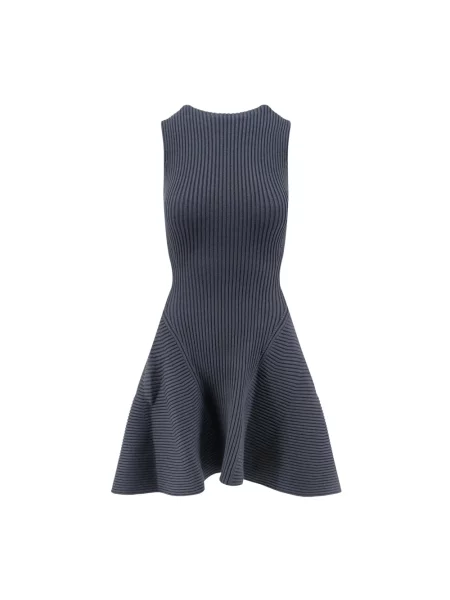Sukienka Alaïa wełniana szara
