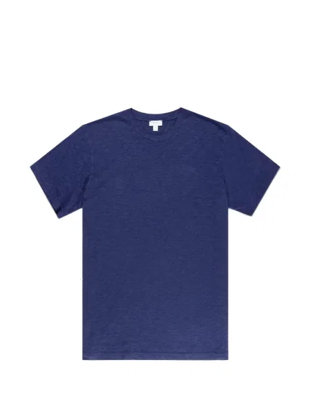 Scurt tricou Sunspel albastru