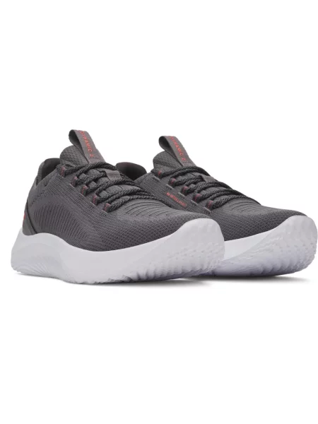 Sneakerși Under Armour Flow alb