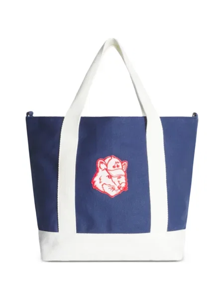 Shopperka dziecięca Maison Kitsune niebieska