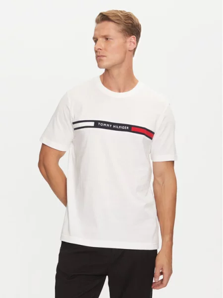 Majica Tommy Hilfiger bela