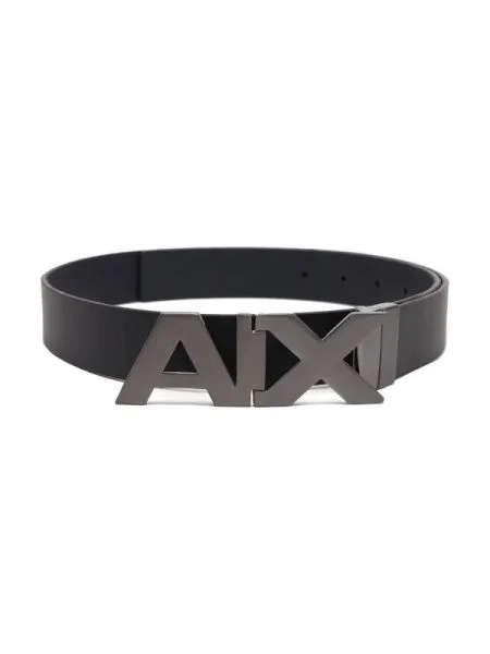Armani Exchange De piele curea negru