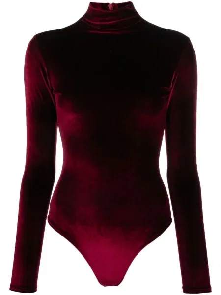 Body Atu Body Couture de catifea roșu