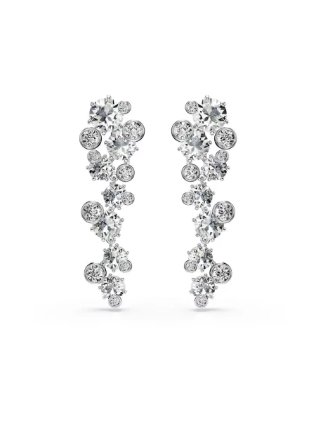Swarovski kolczyki CONSTELLA szare