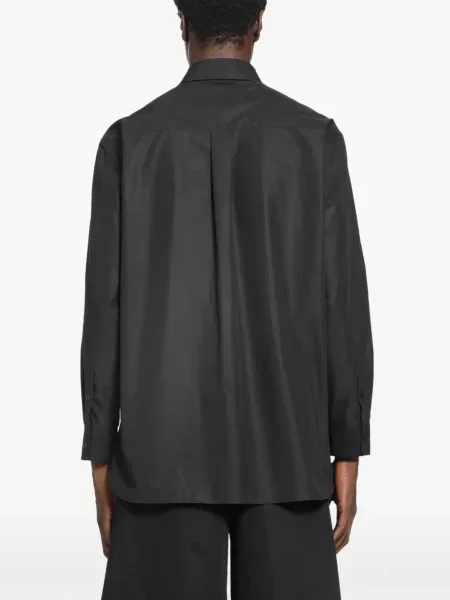 Риза Simone Rocha на цветя черно