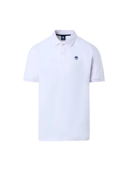 Koszulka polo North Sails z logo biała