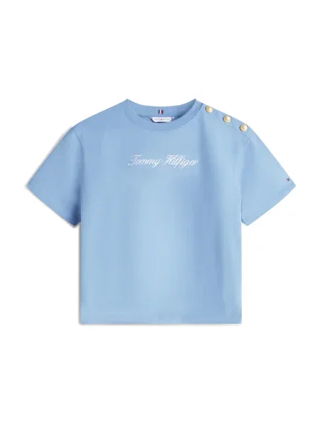 TOMMY HILFIGER Majica svetlo modra bela