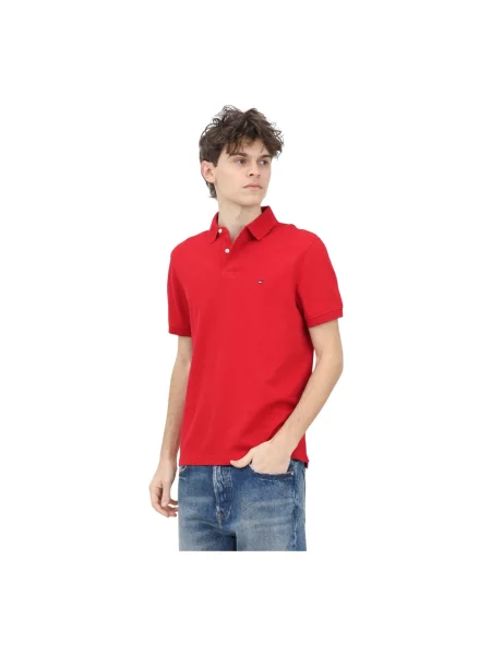 Tommy Hilfiger Polo czerwony