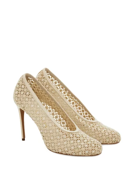 Pantofi cu toc Ferragamo alb