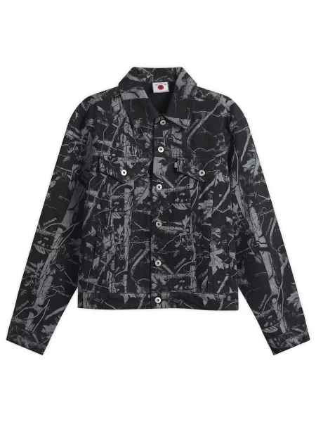 Kurtka jeansowa Icecream czarna