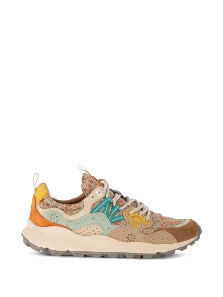 Semišové květinové tenisky Flower Mountain