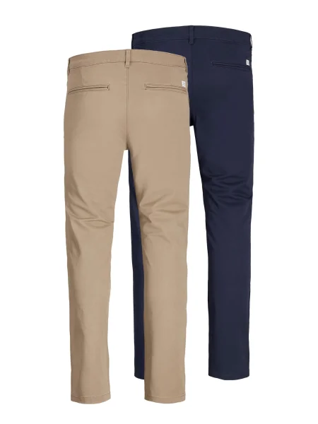 JACK & JONES Pantaloni eleganți Marco / bleumarin bej