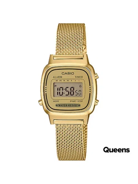 Ретро часовници Casio златисто