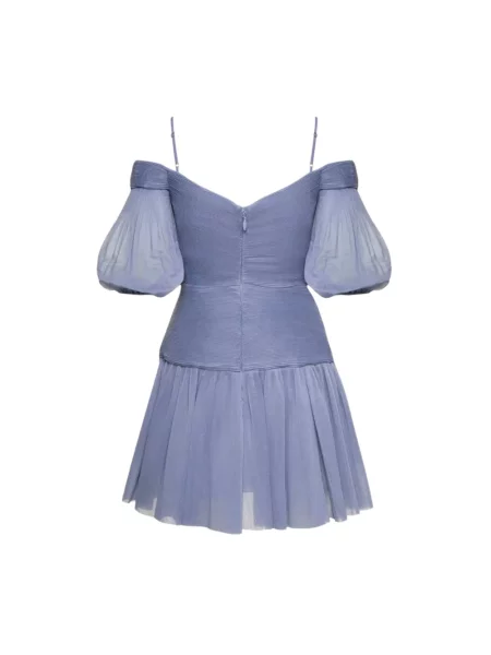 Sukienka mini Zimmermann niebieska