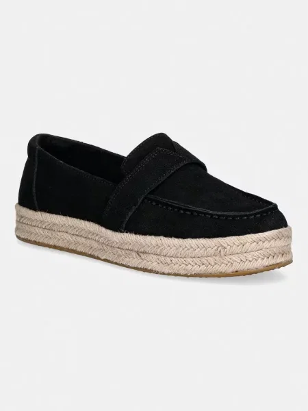 Toms εσπαντρίγιες Γυναικεία σουέτ BLAKELY μαύρο