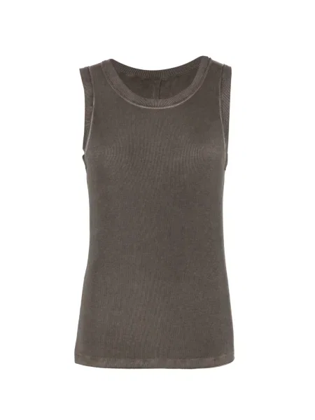 Top Uma Wang cu nervuri maro