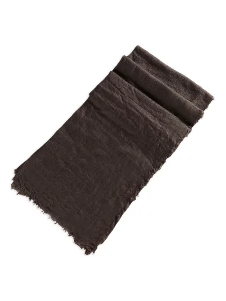 Κασκόλ Rick Owens καφέ