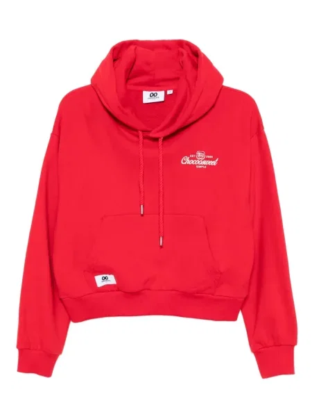 Hanorac cu glugă Chocoolate cu broderie