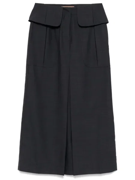 Fusta maxi Rejina Pyo gri