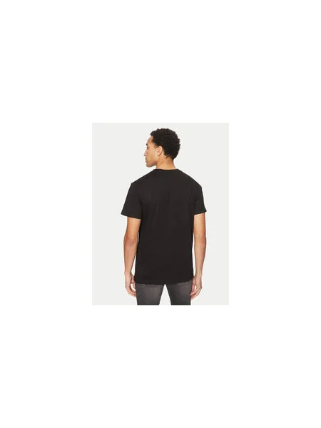 Calvin Klein Jeans Póló Soft Box Monogram Regular Fit fekete