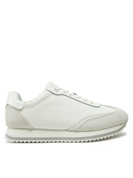 Маратонки Calvin Klein RUNNER LACE UP MONO MIX бяло