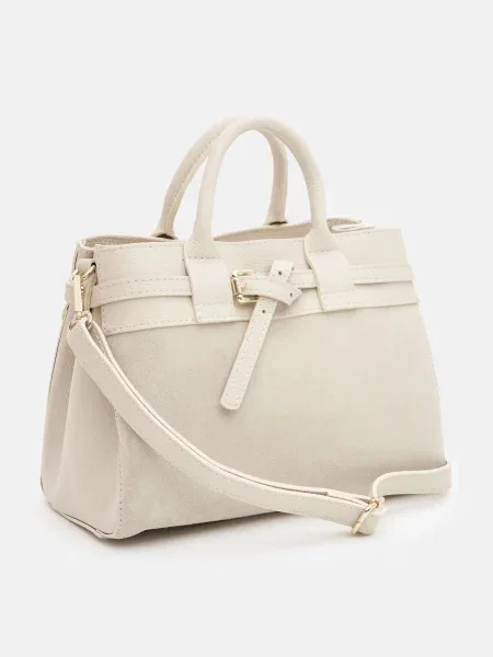 RoyalBag Сумка Замша/шкіра бежевий