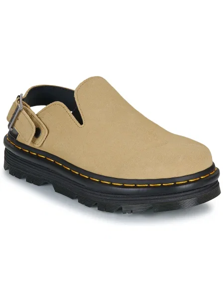 Cipők Dr. Martens ZebZag Mule Mule Savannah Tan EH Suede barna