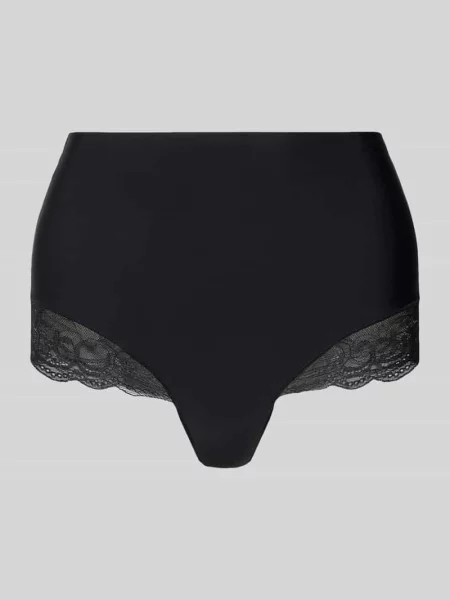 Figi z elastycznym pasem i koronką Magic Bodyfashion czarne